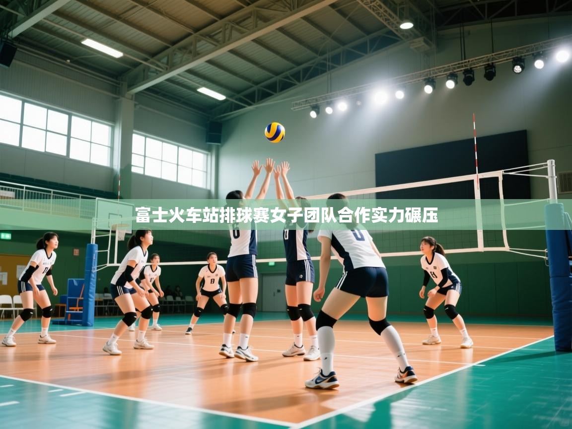 富士火车站排球赛女子团队合作实力碾压  第1张